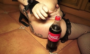 Super fucking! coca-cola in the a-hole and squirt! bella glad!