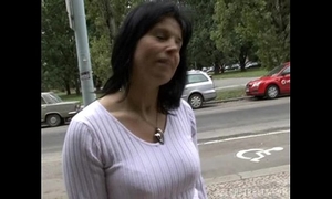 Brunette milf lenka acquires paid for sex