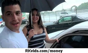 Gorgeous legal age teenagers getting screwed for cash 9
