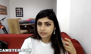 Camster - mia khalifa's web camera turns on in advance of she's willing