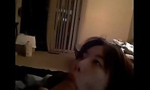 Chinese girlfriend would not let my dick leave her mouth