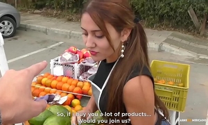 Carne del mercado - breasty colombian non-professional melissa lujan receives gangbanged hard
